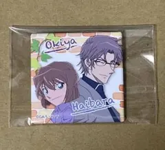 缶バッジ　灰原哀＆沖矢昴