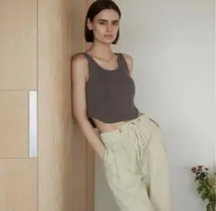 searoomlynn C/L Fluffyパッドinフロントアップタンク　M