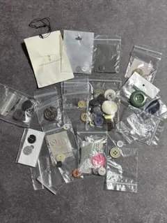 ブランド混在のボタンまとめ売り