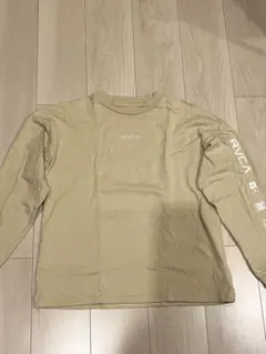 RVCA×AZUL by moussy ベージュ 長袖Tシャツ