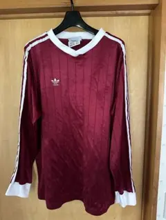70s〜80s adidas トレフォイル 長袖サッカーシャツ - メルカリ