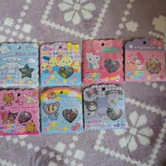 サンリオキャラクター シールフレークセット　　おはじきシール