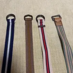 カジュアルベルト4本セットまとめ売り