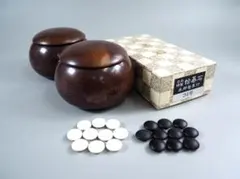 宮崎県】日向特製蛤碁石36号・欅碁笥セット - メルカリ