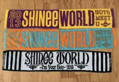 貴重！美品】SHINee タオル 3枚セットまとめ売り - メルカリ