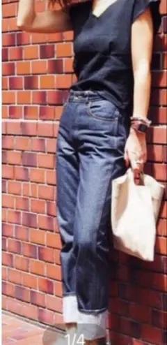 美品⭐︎シームーリン Searoomlynn⭐︎ストレートデニムのサムネイル