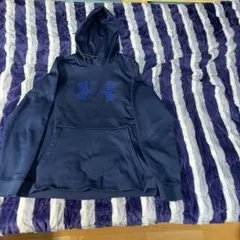 Under Armour ネイビー フード付きパーカー M