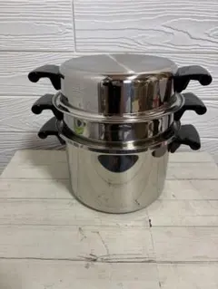 ウェッジウッド 20cm スチーマー付両手鍋 IH対応 | Mercari