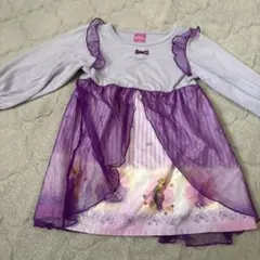 子供用紫色ドレス