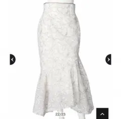 apuweiser-richeリボン刺繍レーススカート23139430