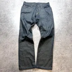 00s【archive】コーティングデニムパンツ/Y2K/グランジ opium◎