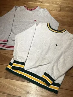 2枚セット♪Champion Reverse Weave スウェット Lサイズ