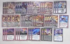 緋炎　炎契約　グロウ　ダイノブライザー型　デッキ　スリーブ付き　40枚