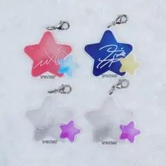 一番カフェ　あんさんぶるスターズ！　つながるサインチャーム　4種