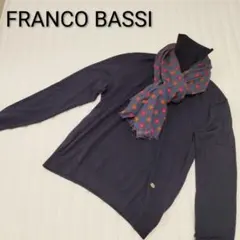 FRANCO BASSI メンズ　花柄　ストール