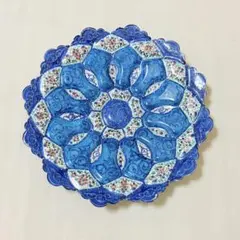 チュニジア ナブール焼き 魚型プレート 手描き 陶器 民芸皿 チュニジア ナブール焼き 魚型プレート 手描き 陶器 民芸皿 - メルカリ