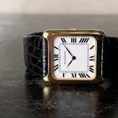 Jaeger-LeCoultre 18KYG 金無垢 手巻き 純正尾錠・ベルト付のサムネイル