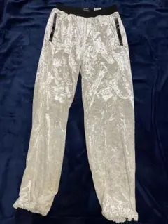 Kaepa ベロア ジャージ　ジョガーパンツ Sサイズ　ロゴ スウェット