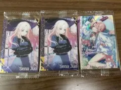 学マス ウエハース 十王星南 有村麻央 3枚セット