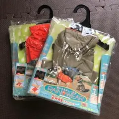 【新品】DoggyMan 犬用レインウェア 1号/2号 2way マントタイプのサムネイル
