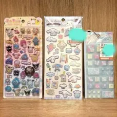 サンリオ　うるちゅるポップシール　タイルシール　ボンボンドロップシール系