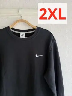 NIKE スウェットトレーナー カラー ブラック サイズ2XL