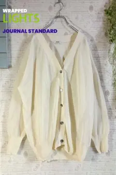 JOURNAL STANDARD ✳新品同様シアーカーディガンアイボリーのサムネイル