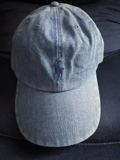 新品同様Polo Ralph Lauren デニムキャップ
