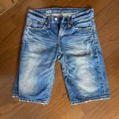 デニムハーフパンツ