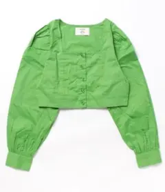 jouetie スクエアネックショートブラウス