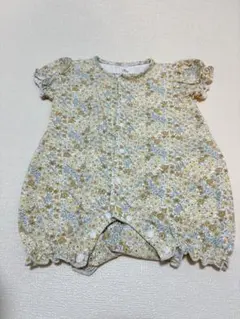 バースデイ　カバーオール　60cm オーガニックコットン