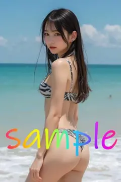 c186　AI美女　下着　ポスター　グラビア　かわいい　ランジェリー　看板