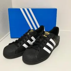 新品 未使用 アディダス スーパースター ブラック EG4959 23.5cm