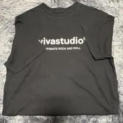 vivastudio ブラック Tシャツ