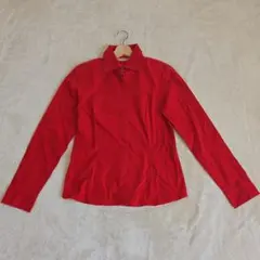 【NEWYORKER 】ニューヨーカー 長袖シャツ 赤　9R(M)