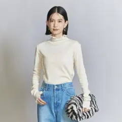 メローステッチタートルネックカットソー ビューティアンドユース