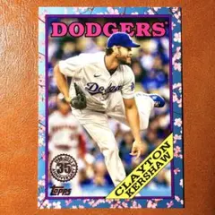 【桜パラレル】クレイトン・カーショウ Topps 2023