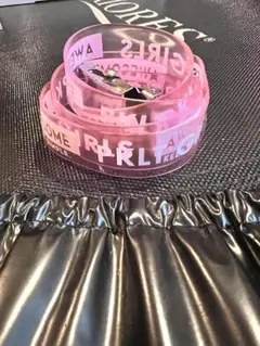 핑크 라떼 벨트