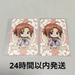 銀魂 日和 特典 イラストカード 神威