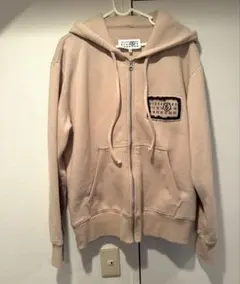 MM6 Maison Margiela ジップパーカー ベージュ