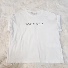 ◆美品 トゥービーバイアニエスベー 半袖Tシャツ ロゴプリント 日本製 洗濯可能