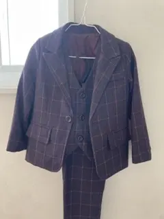 FENGCHENGJIZE スーツ チェックスーツ