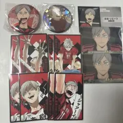 ハイキュー 灰羽リエーフ 夜久衛輔 缶バッジ