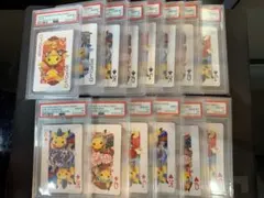 ホウオウ ルギア ポンチョを着たピカチュウ psa10 連番 トランプ 京都