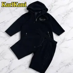 【激レア】 KarlKani セットアップ パーカー ハーフパンツ 半袖 ジップのサムネイル