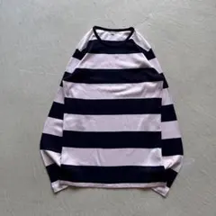 00s agnes b. border l/s ボーダー ロンt ネイビー 白 - メルカリ