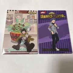 ヒロアカ 雄英高校オープンスクール イラストシート 緑谷 心操