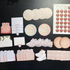 バスケットボールステッカーセット