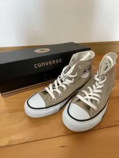 コンバースオールスター　ハイカット　ベージュ　24cm
