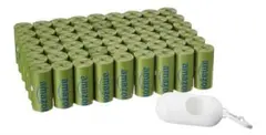 Amazonベーシック ペット用ウンチ処理袋 トイレ袋 ベビーパウダーの香りのサムネイル